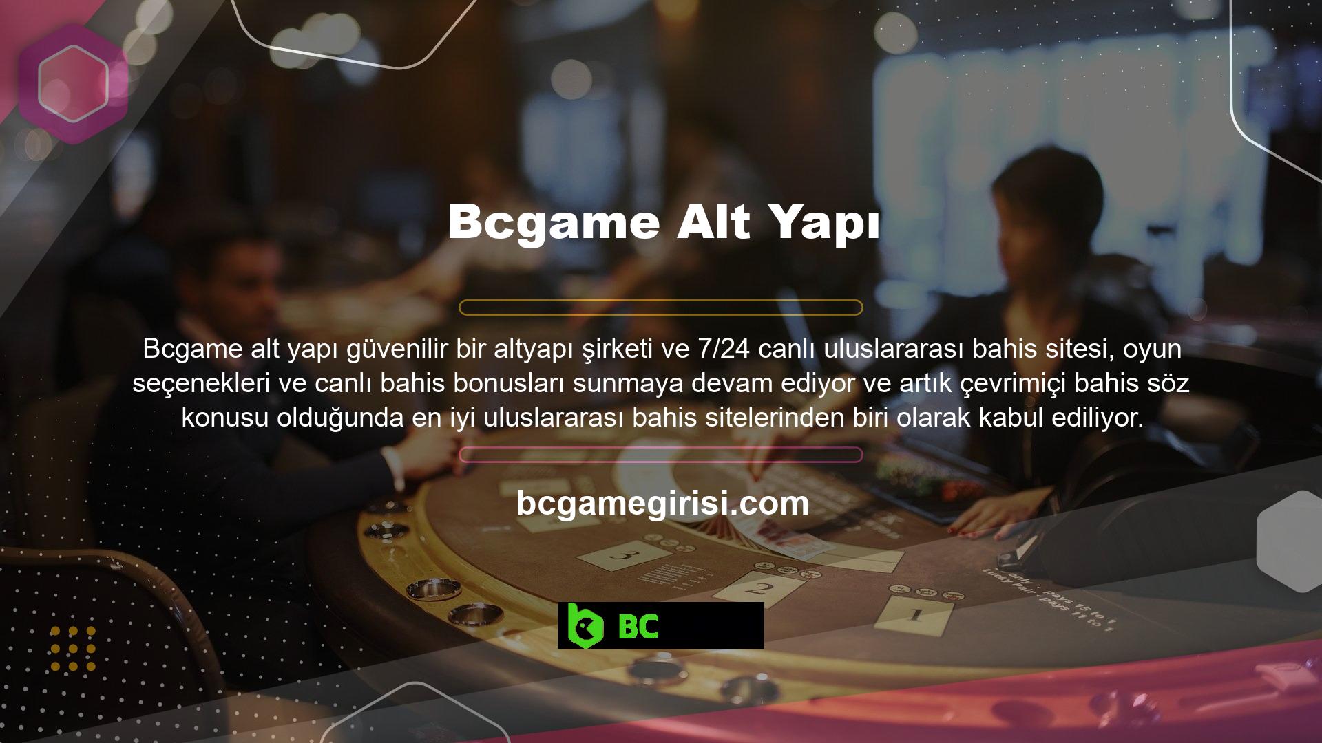 Bcgame web sitesinde bahis oynamak veya casino oyunları oynamak isteyen herkesin para yatırması ve belirli bir bakiyeye sahip olması gerekir