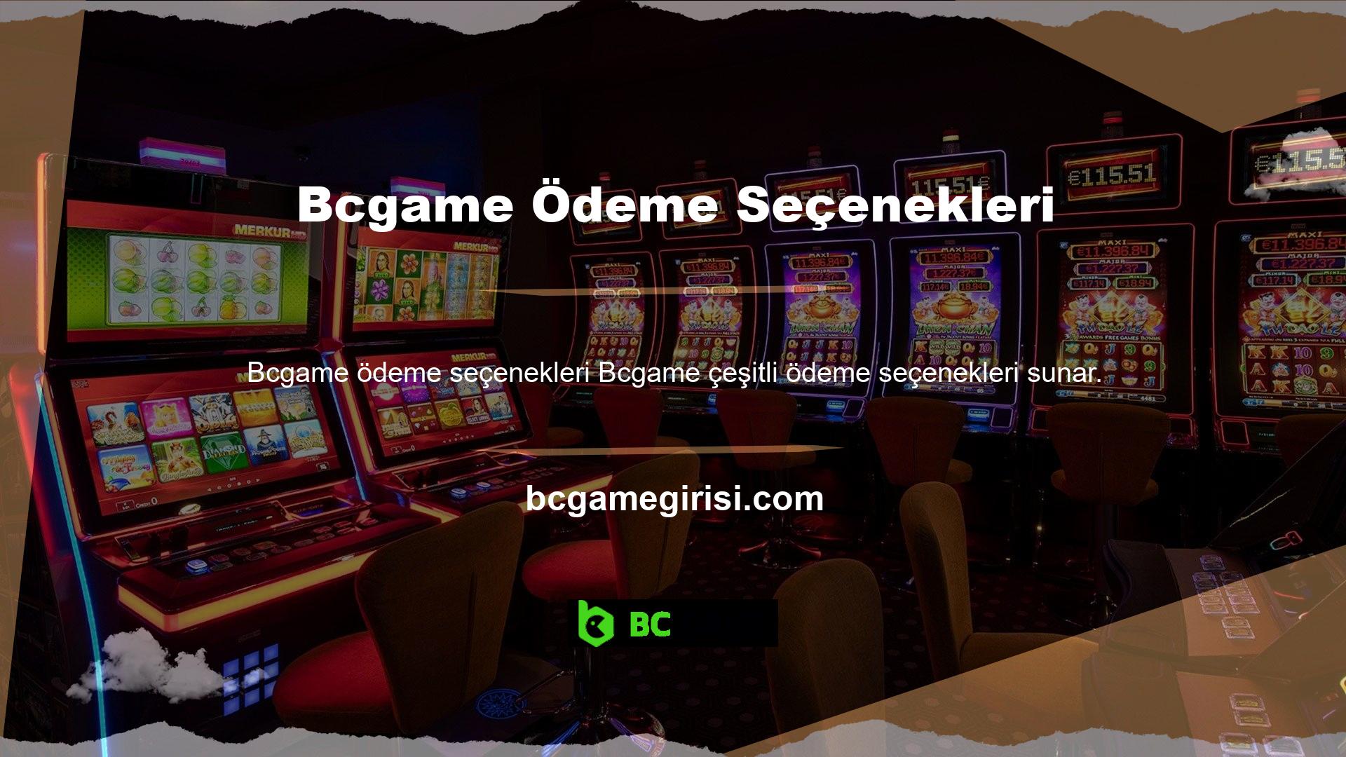 Para yatırmak ve geri çekme gibi Bcgame ödeme yöntemlerini kullanarak şeyler için kolayca ödeme yapabilirsiniz